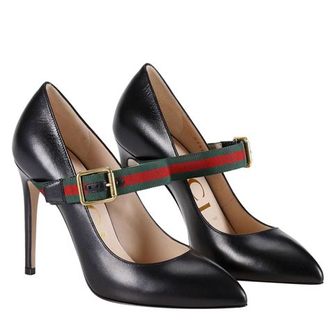 Gucci thick heels